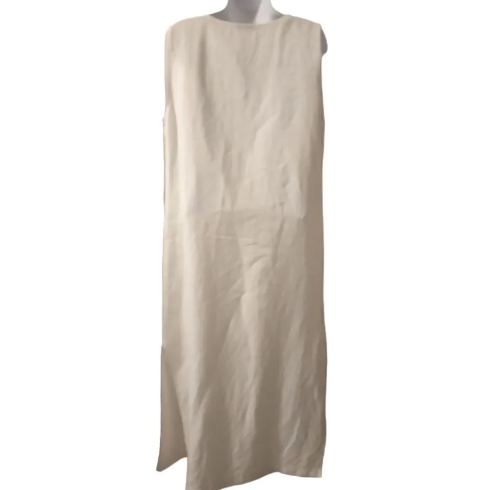 Cali Cali vintage off white tank maxi dress size L